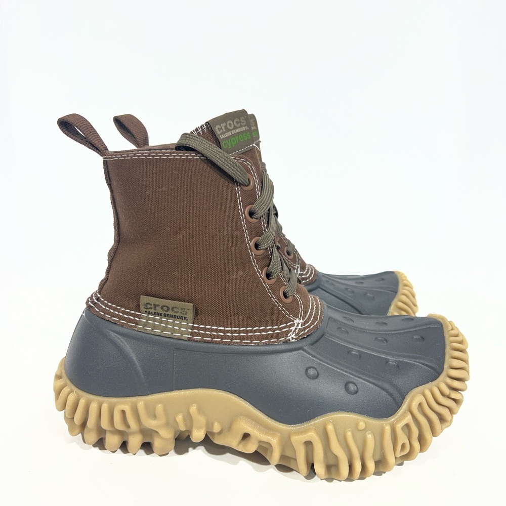 Crocs x Salehe Bembury duck boots. Women’s size 6.5 unworn